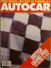 AUTOCAR MAGAZINE 08-JUL-87 -