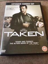TAKEN DVD - Extended Harder Cut - Liam Neeson  [cert 18]