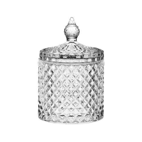 Elegant crystal storage jar - elegant,