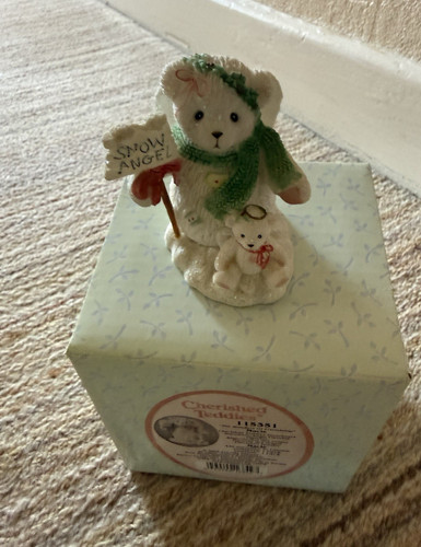 Cherished teddies snow - snow, angel