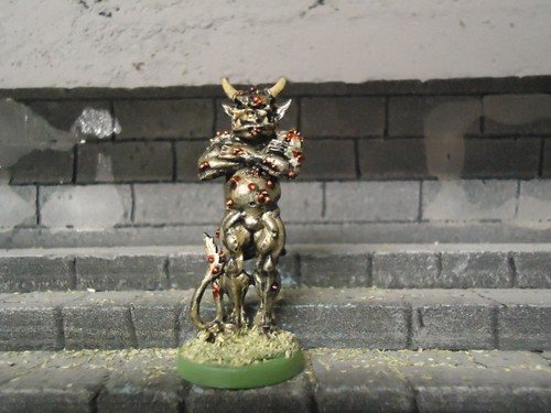 Golden demon daemon - demon,