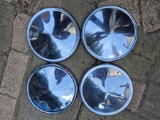 Ford Anglia Chrome Hub Caps