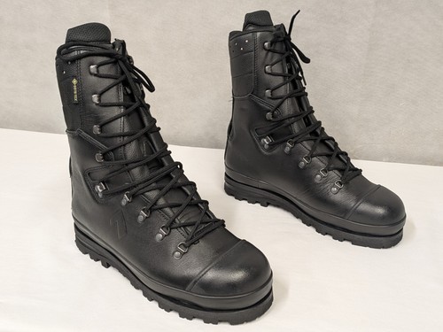 Haix climber black leather - black,