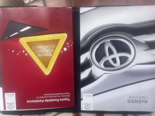 Toyota avensis book pack - avensis,