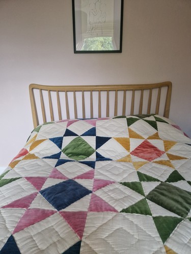 Loaf spindle dble bed frame - loaf,