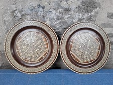 Pair Of Vintage Syrian Inlaid