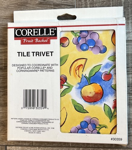 New corelle coordinates fruit - new,