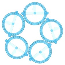  5 Pcs 360 Degree Protractor