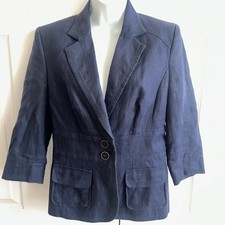 Ladies Size 10 Navy  100%