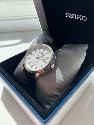 Seiko white kinetic - seiko,