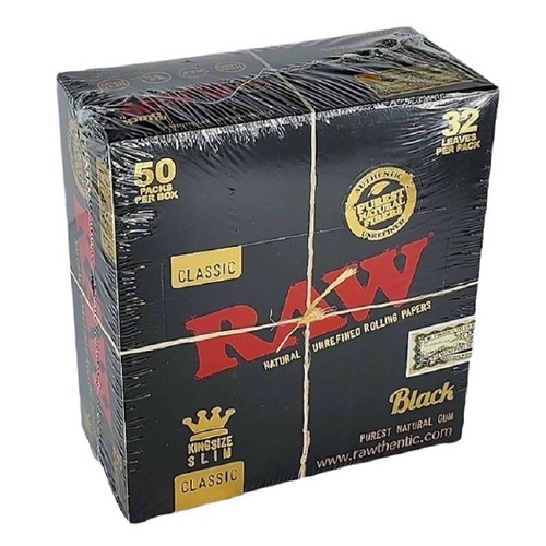 Raw black slim king classic - 50,