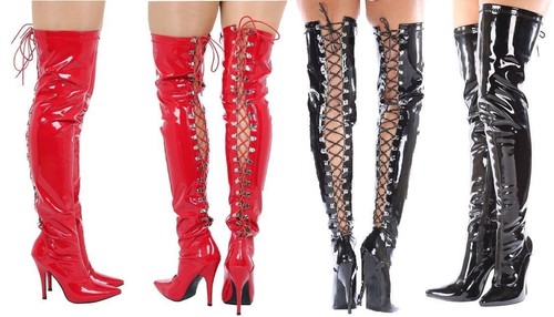Men unisex thigh high - men’s, back