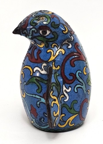 Cloisonne chinese penguin - cloisonne,