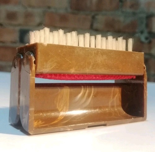 Vintage folding clothes - vintage, brush