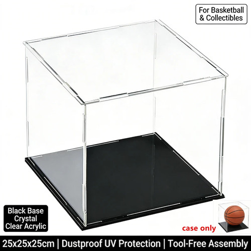 25x25x25cm clear acrylic - clear,