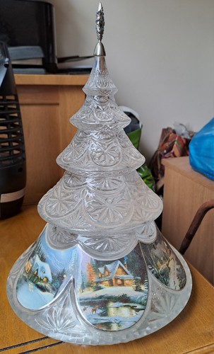 Vtg thomas kinkade village - kinkade,