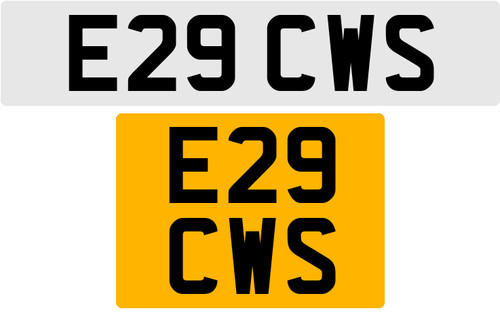 E29 cws old - old, number