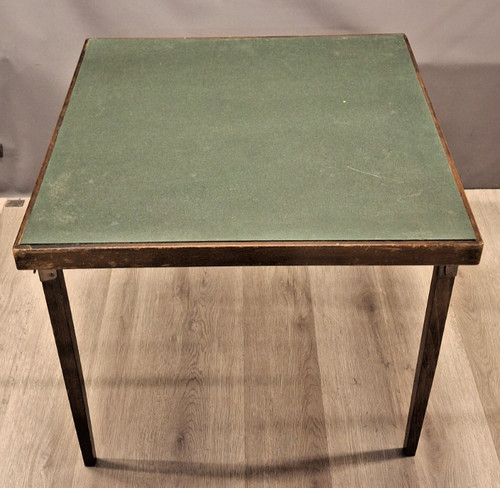 Vintage vono card table green - vintage,