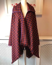 Vintage Welsh Wool Red Check
