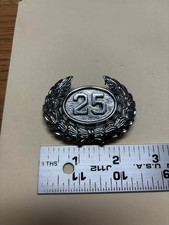 Vintage Police #25 Cap Badge