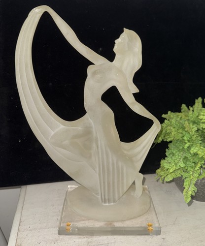 Art deco lucite - art, acrylic