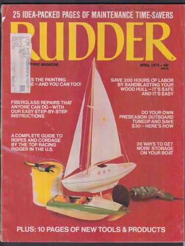 Rudder fiberglass repair - fiberglass,