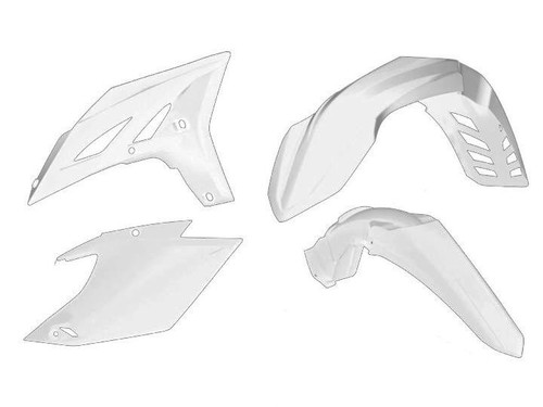 Tech white plastic kit - r-tech,