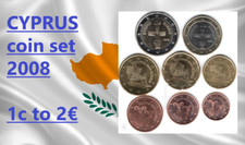 Cyprus coins 1 2 5 10 20 50