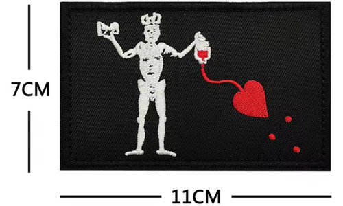 Blackbeard official velcro - official, velcro®