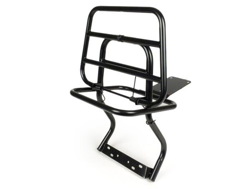 Rear rack vespa black luggage - vespa,