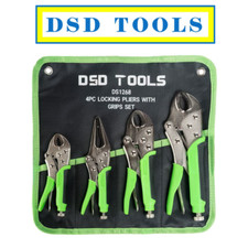 DSD TOOLS Locking Pliers 4pc