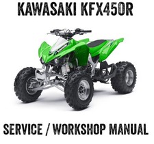 2008 to 2014 Kawasaki KFX 450R