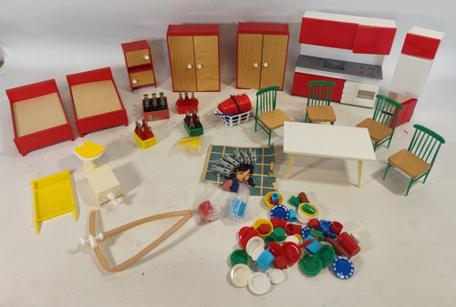 Lot doll house - lot,