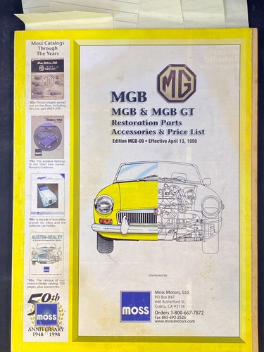 1998 car restoration parts - restoration,