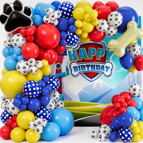 All paw balloons garland - all-in-1,