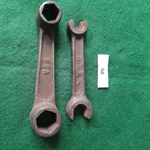 Vintage bsa spanners - bsa,