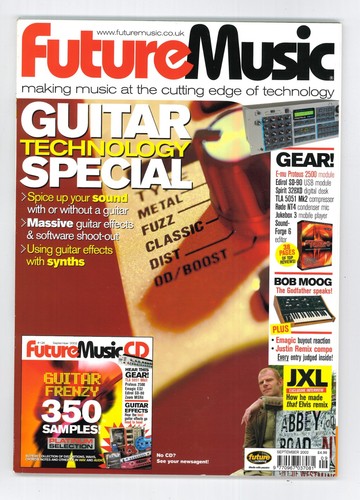 Future music magazine back - music,