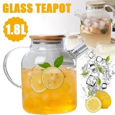 Glass Teapot 1.8 L Teapot with