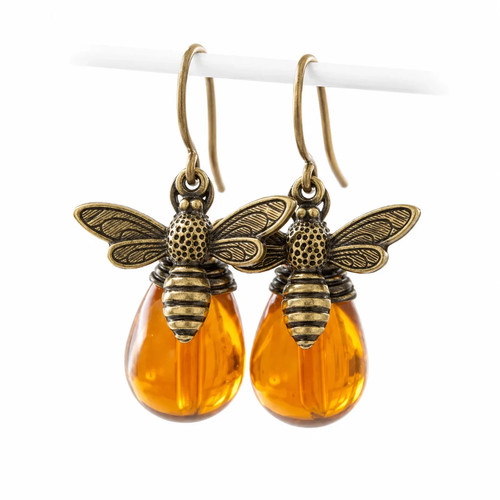 Vintage honey bee drop - vintage,