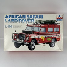 1/24 ESCI  3043 AFRICAN SAFARI LAND ROVER Vintage 1983