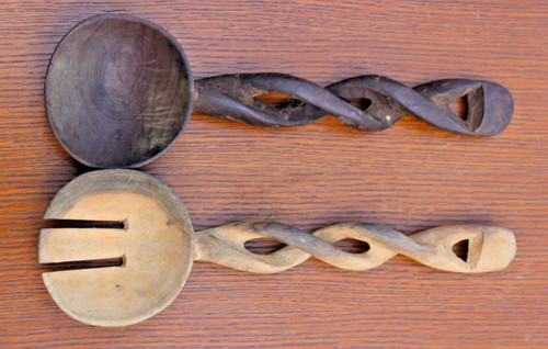 Hand carved wooden - hand,