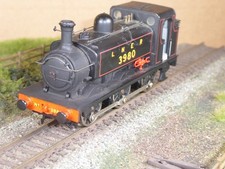 Hornby 00 Gauge LNER Class J52 Steam Tank Loco no 3980  0-6-0T in LNER Black