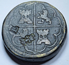 Antique 1600's 4 Reales Weight