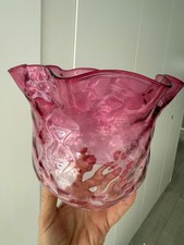 antique tulip cranberry dimple