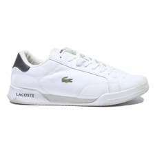 LACOSTE Mens White Leather