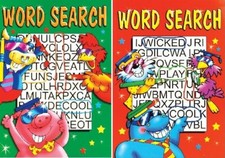 2 x WORD SEARCH BOOKS PADS A4