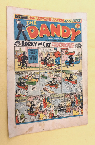 Vintage dandy comic - dandy,