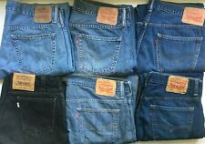 LEVI`S 559 & 569 MEN`S RELAXED & LOOSE FIT JEANS STRAIGHT LEG GRADE A  