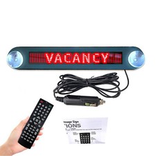 Car LED Programmable Message