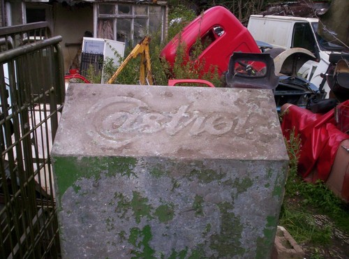 Castrol oil cabinet early - castrol,